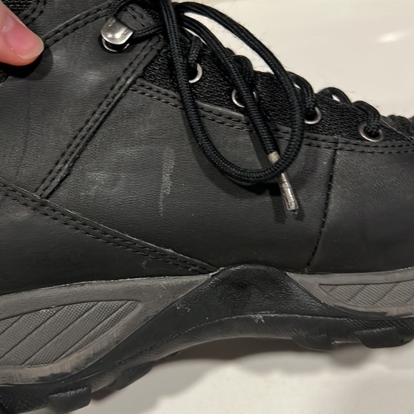 Worn for one week Wolverine Trailhead Black Steel Toe Black Work Boots 11 W08822 - Picture 12 of 15